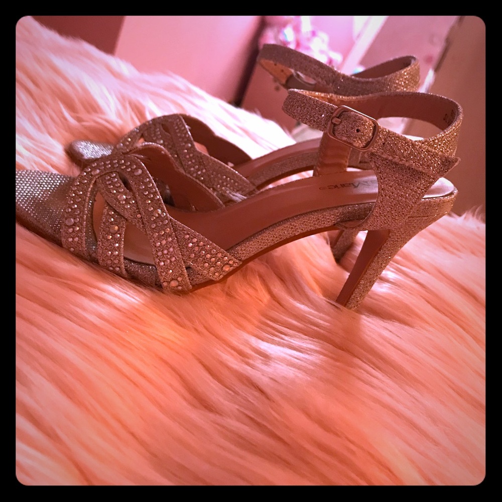 Silver high Heels